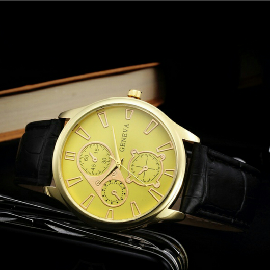 Reloj Pulsera Geneva Ejecutivo con Correa - Estilo Casual Profesional - Image 5