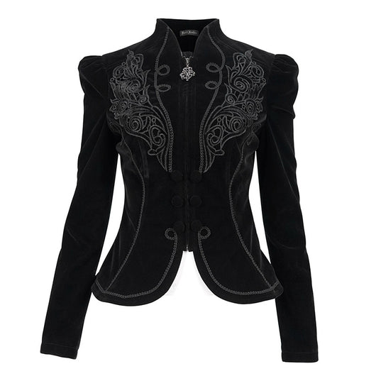 Abrigo Gótico para Presentaciones de Magia - Chaqueta Elegante para Mujeres - Image 9