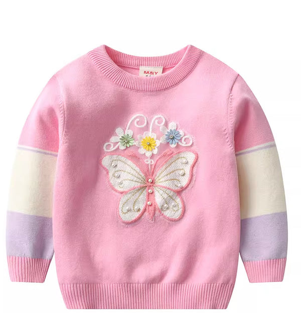 Suéter de Algodón para Niña - Prenda Base Versátil y Cómoda - Image 8