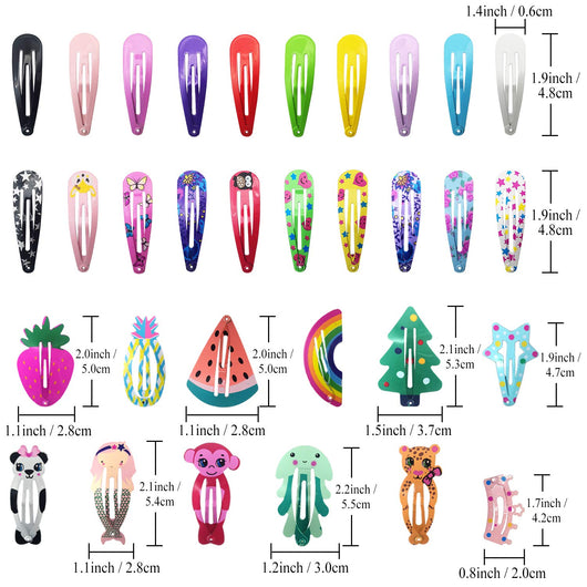 Set de 100 Pasadores Metálicos Antideslizantes para Niñas, Adolescentes y Mujeres - Image 3