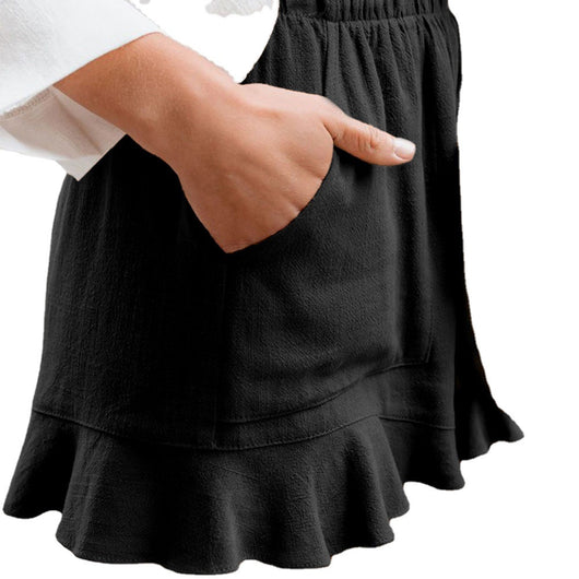 Pantalón Mujer Cintura Alta Plisado Recto Elegante - Image 8