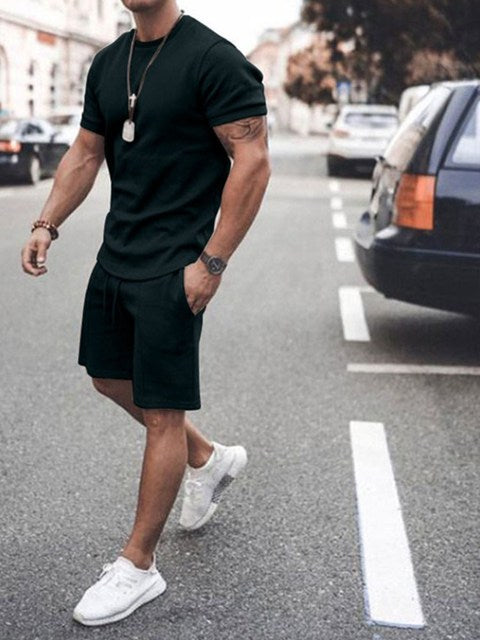 Conjunto Casual Hombre: Playera y Shorts