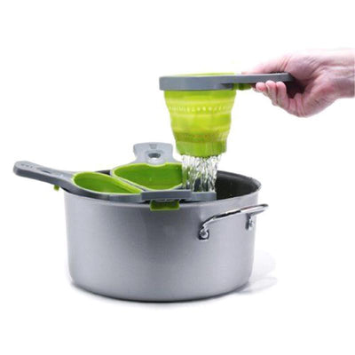 Colador Plegable de Silicona Resistente al Calor sin Olor - Image 12