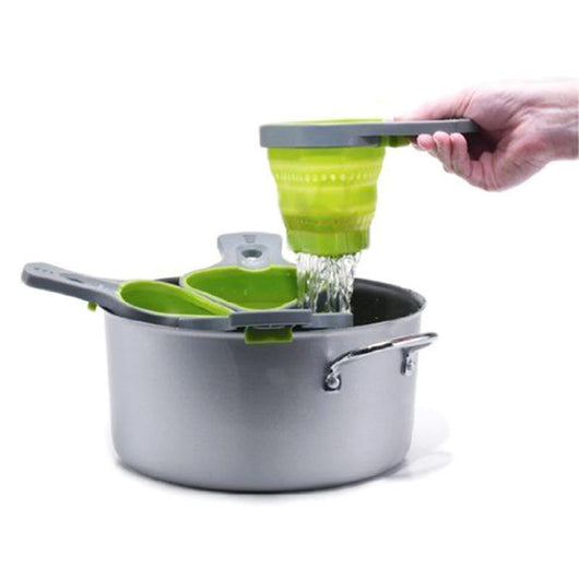 Colador Plegable de Silicona Resistente al Calor sin Olor - Image 12