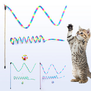 Juguete Interactivo para Gatos - Ratón de Peluche con Plumas y Movimiento - Image 9