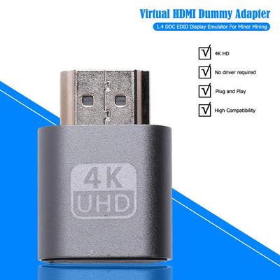 Adaptador HDMI Dummy Load con EDID - Emulador de Pantalla - Image 11