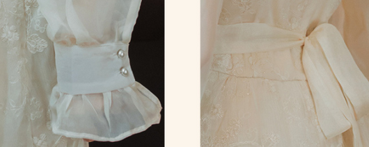 Vestido Cheongsam de Encaje con Falda Larga Estilo Hada - Image 12