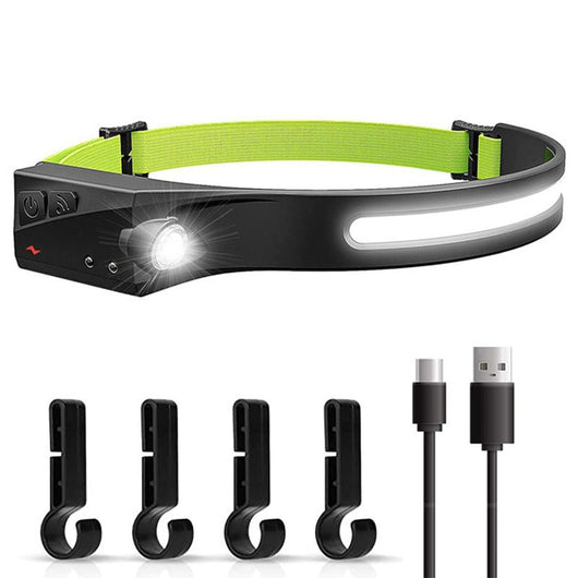 Linterna Frontal Recargable para Correr Nocturno y Pesca - Image 13
