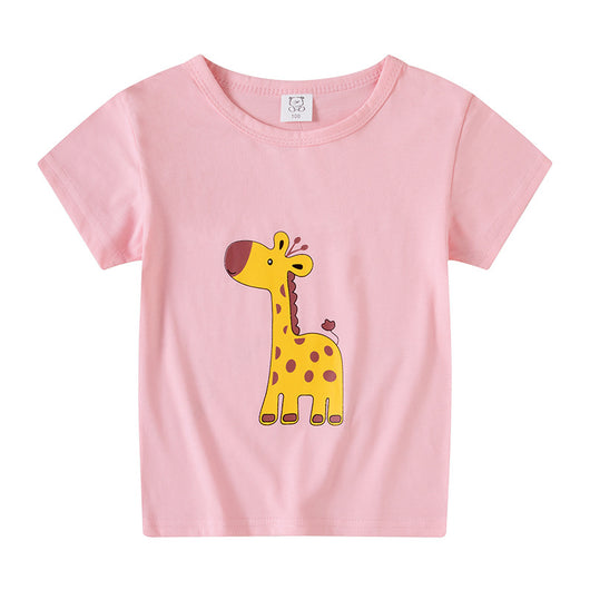 Playera Infantil de Manga Corta Unisex con Diseños Animados - Image 60