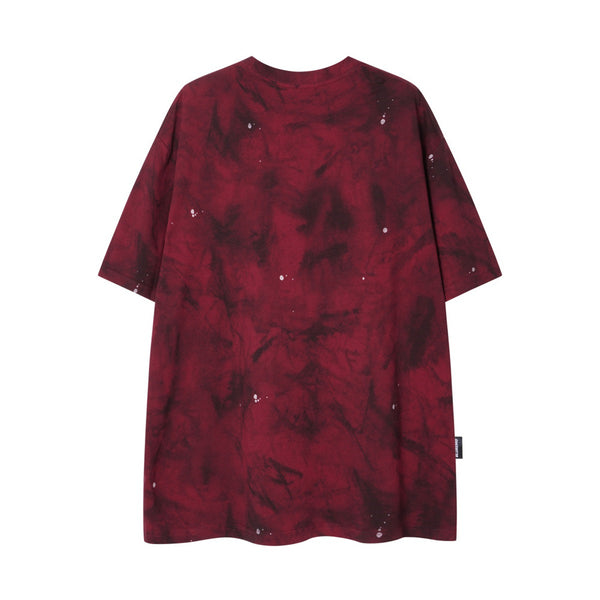 Camiseta Batik Vintage Desgastada para Hombre