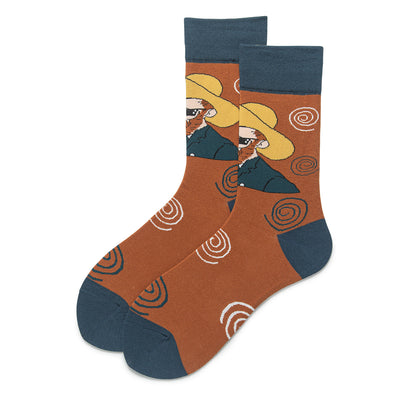 Calcetines Divertidos para Parejas - Diseño Cara Feliz Unisex - Image 9