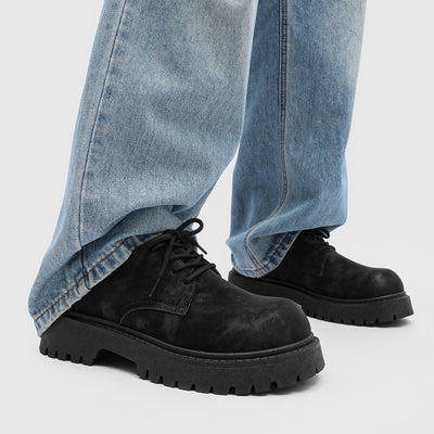 Botas de Trabajo Retro Bajas para Hombre - Invierno - Image 3