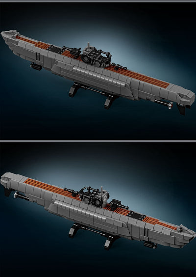 Bloques de Construcción Submarino Militar - Image 13