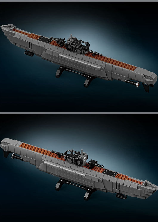 Bloques de Construcción Submarino Militar - Image 13