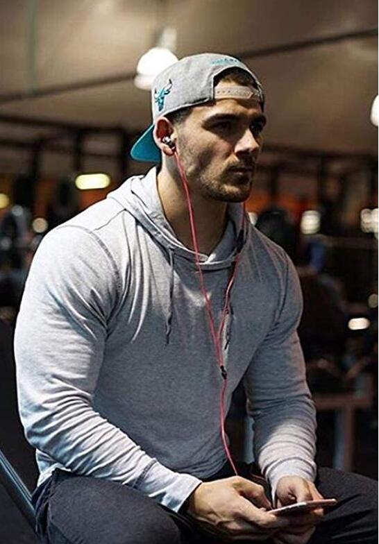 Sudadera Deportiva con Capucha para Hombre - Ajuste Cómodo Color Sólido