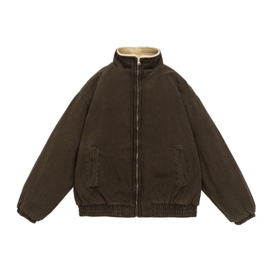 Abrigo de Algodón Invierno para Hombre con Forro de Lana Cordero - Image 3
