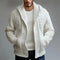 Cardigan Tejido Trenzado para Hombre - Estilo Europeo y Americano