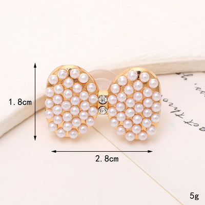 Adornos de Cristal Brillante para Zapatos - Accesorios DIY Estilo Clásico con Flor de Perla - Image 93