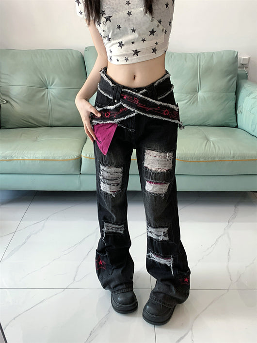 Jeans Flare Rotos con Diseño Desenfadado y Toque Chic - Image 16