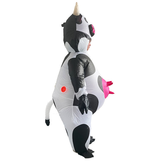 Disfraz Inflable Vaca Bobo - Traje Divertido para Fiestas y Festivales - Image 4
