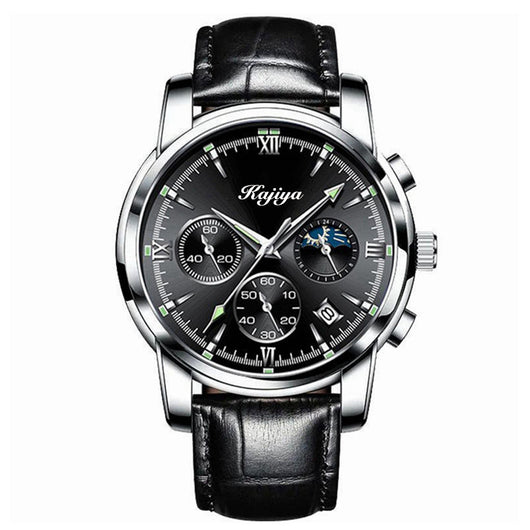 Reloj Hombre Acero Inoxidable Resistente al Agua con Calendario y Luz - Image 18