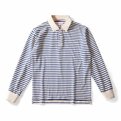 Camisa de Algodón a Rayas con Cuello Solapa para Hombre - Image 6