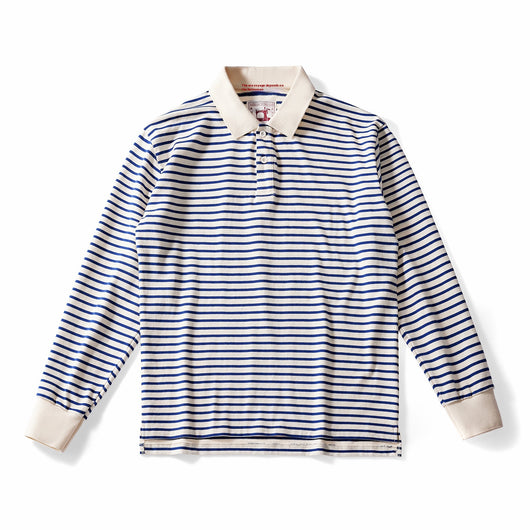 Camisa de Algodón a Rayas con Cuello Solapa para Hombre - Image 6