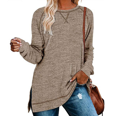 Suéter Básico de Color Liso para Mujer - Colección Otoño Invierno - Image 3