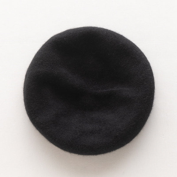 Gorro de Cachemira Grueso para Mujer - Calidez y Elegancia en Colores Sólidos - Image 4