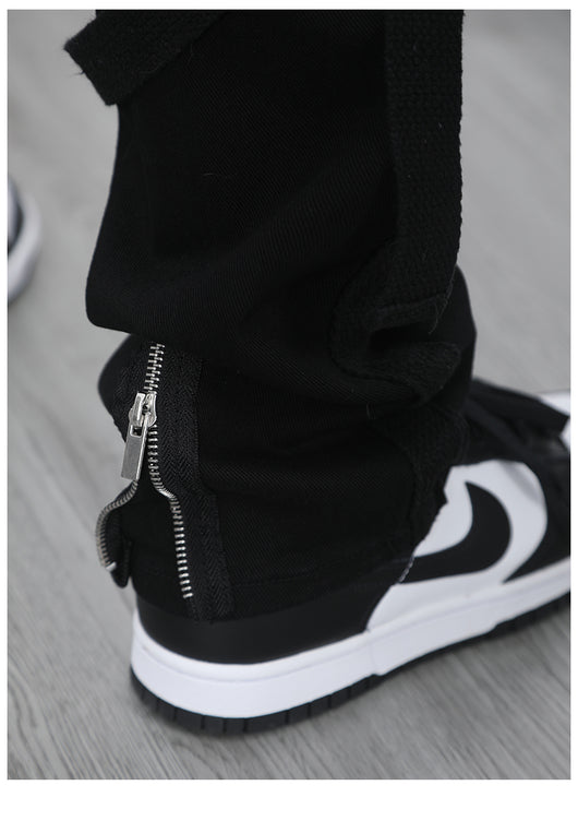 Jeans Rectos Sueltos con Detalle de Cinta - Estilo Urbano - Image 11