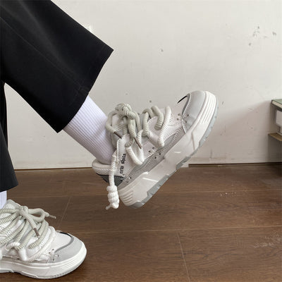 Zapatillas Plataforma Estilo Coreano para Mujer - Dad Shoes Versátiles - Image 24