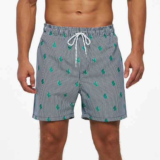 Shorts de Baño Hombre Secado Rápido con Malla Interior - Traje de Baño Deportivo - Image 13