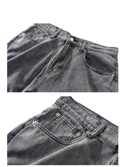 Jeans Holgados Versátiles de Corte Relajado para Uso Diario - Image 7