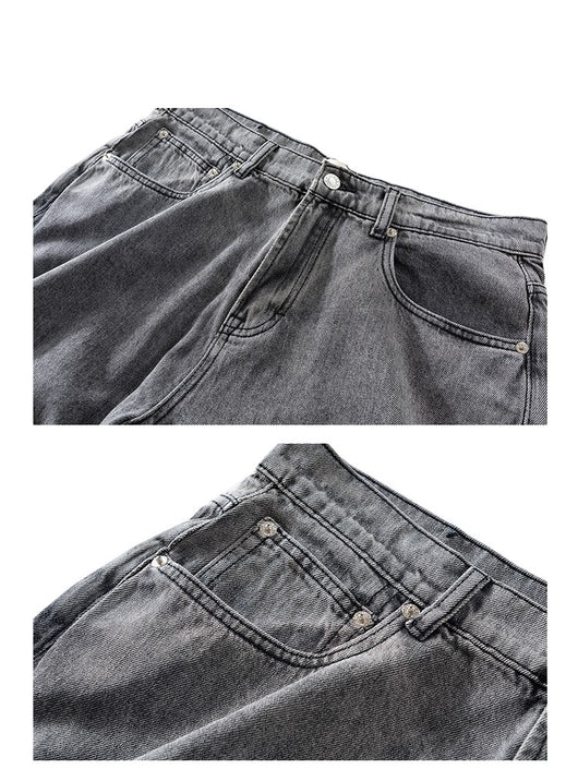 Jeans Holgados Versátiles de Corte Relajado para Uso Diario - Image 7