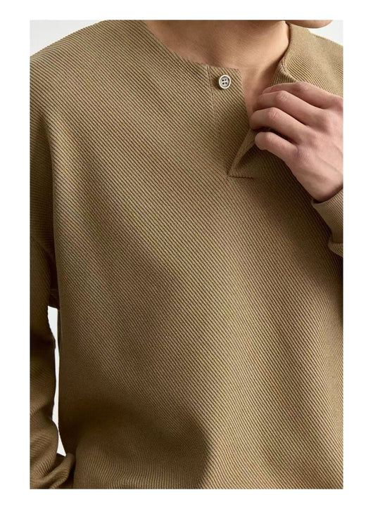 Sudadera Cuello Redondo Ligera para Hombre Talla Grande - Image 15