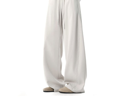Pantalones Casuales de Corte Elegante con Detalles de Costura para Hombre - Primavera y Verano - Image 29