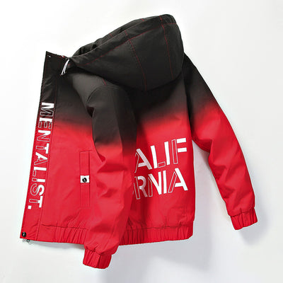 Chaqueta Ligera de Diseño Degradado para Hombre - Image 11