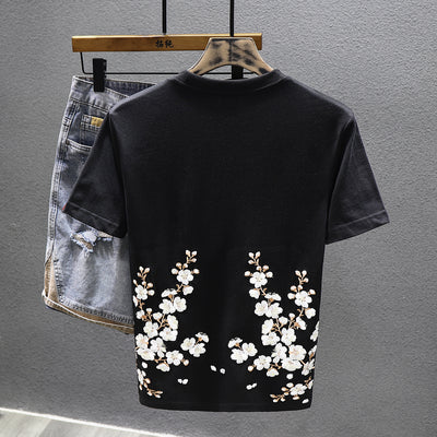 Playera Estilo Chino Manga Corta 100% Algodón para Hombre - Image 7