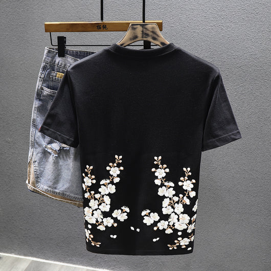 Playera Estilo Chino Manga Corta 100% Algodón para Hombre - Image 7
