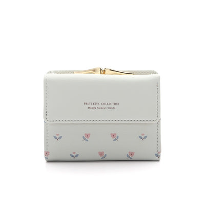 Billetera Compacta para Monedas y Tarjetas con Diseño Estampado PU - Image 4