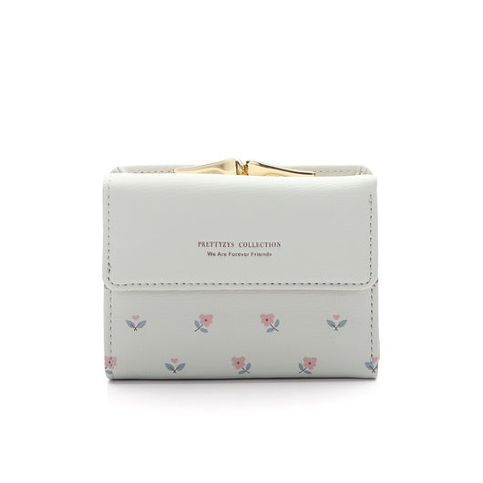 Billetera Compacta para Monedas y Tarjetas con Diseño Estampado PU - Image 4