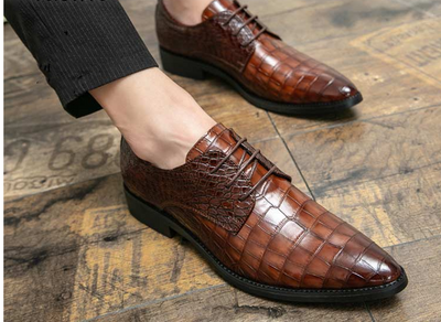 Zapatos de Cuero Formal Puntiagudo para Hombre - Elegancia Profesional - Image 6
