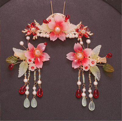 Tocado y Accesorios para Cabello Estilo Antiguo Han - Image 7
