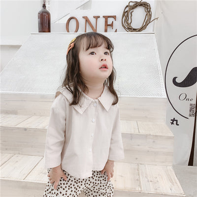 Camisa infantil con solapa grande y bordados - Image 17