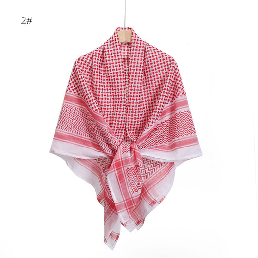 Pañuelo Cuadrado Grande Jacquard Patrón Onda para Hombre - Image 14