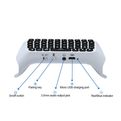 Teclado Bluetooth con Micrófono y Control de Voz - Image 3