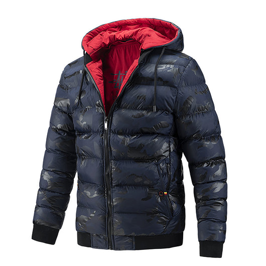Chaqueta Casual Reversible para Hombre - Estilo Coreano de Algodón - Image 11