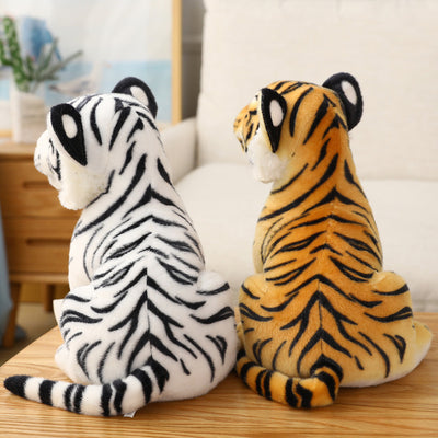 Peluche Tigre Sentado - Juguete de Felpa Realista - Image 11