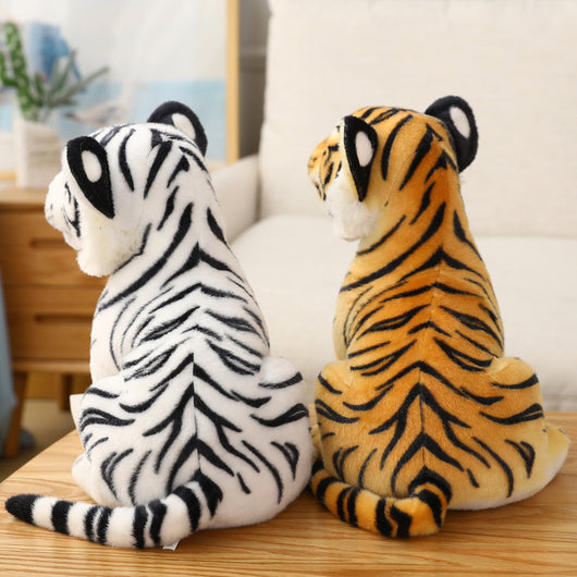 Peluche Tigre Sentado - Juguete de Felpa Realista - Image 11