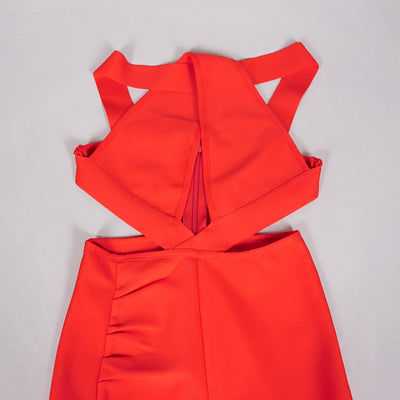 Jumpsuit de Fiesta Elegante para Mujer con Cuello Halter - Image 10